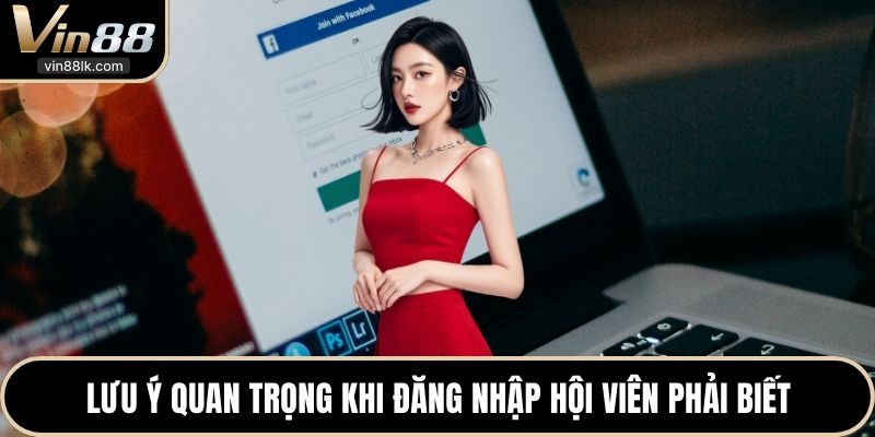 Lưu ý quan trọng khi đăng nhập hội viên phải biết