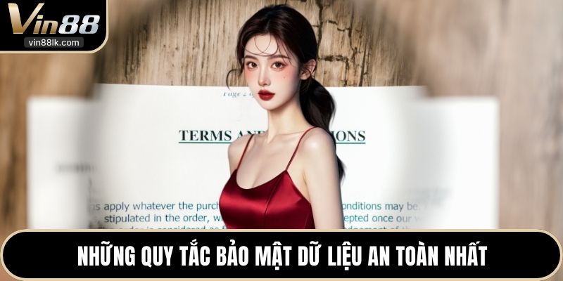 Những quy tắc bảo mật dữ liệu an toàn nhất