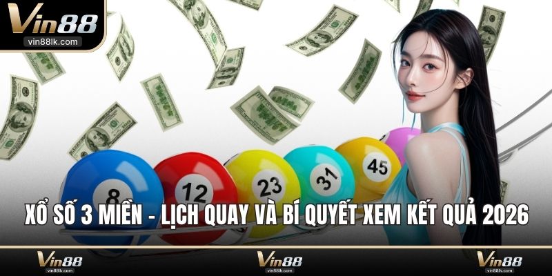 xổ số 3 miền